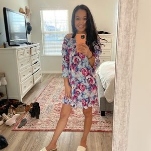 Off the Shoulder Floral dress